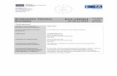 Evaluación Técnica ETA 14/0413 Europea de 20.11 producto evaluado son los paneles cerámicos prensados en seco DEKTON ... Sobre la base a los detalles constructivos (véase el Anexo