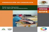 Prácticas Seguras en el Sector · PDF filePrácticas Seguras en el 17 Sector Agroindustrial Medidas Preventivas Riesgo Producción de Chocolate 5. Recepción de materias primas Sobreesfuerzo
