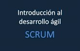 SCRUM - moga. · PDF fileAplicar SCRUM no es prescindir de la documentación (doc profesional, enfocada a esquema, modelo e iterativa) 2