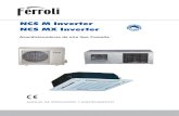NCS M Inverter NCS MX Inverter -  · PDF fileDatos técnicos NCS M Inverter ... Salida de aire ... Kit descarga condensados U. E.