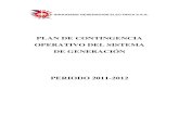 PLAN DE CONTINGENCIA OPERATIVO DEL SISTEMA DE …shougesa.com.pe/wp-content/uploads/2010/04/Plan_contingencia_oper… · Líneas, Subestación (Transformadores de Potencia) y Sistemas
