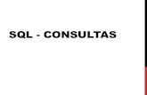 SQL - CONSULTAS… · Remuneracion FROM PERSONAL INNER JOIN SALARIO ON ... JOIN Muchas consultas se pueden realizar indistintamente con JOIN y SUBCONSULTAS JOIN …