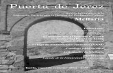 Puerta de Jerez - Mellaria · PDF fileTarifa, segundo semestre 2012 - nº39 Puerta de Jerez Editoriales: “Tiempo de crisis” “Contenedores y calles privatizadas” El monumento