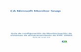 CA Nimsoft Monitor Snapdocs.nimsoft.com/prodhelp/es/Probes/Snap/vmax/2.0/vmax-2.0.pdf · Acerca de esta guía 8 Guía de configuración de Monitorización de sistemas de almacenamiento