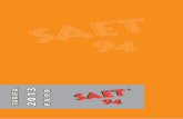 TARIFA 2013 P.V.P.R. - SAET-94: SAET-94 S.L.saet94.com/PDF/SAET94_TAR13.pdf593414 ir quattro slim com1 1 111,85 ... * 592509 pc pro ir quattro 1 145,70 * 000455 fe 8200 1 92,06 detectores