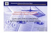 EVALUACIÓN ECONÓMICA DE PROYECTOS DE · PDF fileorganizaciÓnygestiÓn de proyectosyobras. prÁcticas. evaluaciÓn econÓmica de proyectos de ingenierÍa organizaciÓnorganizaciÓn
