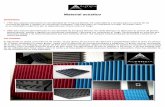 Material acústico - aletheia-av. · PDF fileinclinados, para monitores o bafles ... N/A $335 Pads de aislamiento acústico lisos/planos, para monitores o bafles 33 cm largo x 10 cm