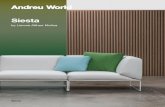 Siesta - Andreu World by Lievore Altherr Molina En las colecciones de Andreu World Outdoor se han utilizado distintos tipos de tapicerías de fibra acrílica y ecopiel ...