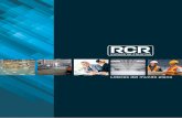 Líderes del mundo plano - RCR Industrial Flooring · PDF fileDesde nuestra experiencia en ingeniería y diseño ... animamos a las plantillas de las distintas ... pavimentos de alta