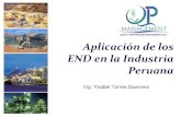 Aplicación de los END en la Industria Peruanausmp.edu.pe/vision2017/pdf/materiales/QPM_SAC_Aplicacion_de_los... · internas de motores, etc. Tintes Penetrantes Método empleado para