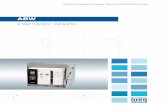 ABW - weg. · PDF fileAF1 – LSI + A3) (100~250VAC/DC, 60Hz) ... Los interruptores ABW operán a través de un sistema de resortes, que pueden ser cargados manualmente, por medio