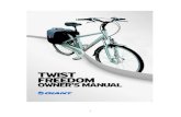 Microsoft Word - Twist Owners · Web viewLe recomendamos encarecidamente que lea todo el manual de usuario antes de coger su bicicleta Giant Twist para dar un paseo. De esta forma
