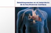 Betabloqueantes en el tratamiento de la Insuficiencia Cardiacacardioteca.com/.../betabloqueantes-insuficiencia-cardiaca.pdf · Insuficiencia cardiaca – Clasificación Por la forma