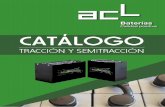 catalogo verano 2017 web - aclbaterias.esaclbaterias.es/wp-content/uploads/2017/10/catalogo-verano-2017-web.… · Las baterías de tracción ACL están diseñadas para soportar aplicaciones