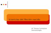 Mª Teresa Carbajosa Neonatología - campus.usal.escampus.usal.es/~ogyp/Clases teoricas 2012 2013/Neonatologia... · Enfoque diagnóstico de las hiperbilirrubinemias patológicas.