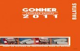 TABLA DE CONTENIDO - gonherfilters.comgonherfilters.com/images/sitio/catalogos/balatas/Balatas 2011.pdf · tabla de contenido relaciÓn de modelos por marca de automÓviles .....