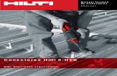 Conectores Hilti X-HVB - Portal de Arquitectura, Ingeniería y · PDF file · 2011-03-28Control de ejecución 12 12. Lista de Informes y Homologaciones 13 ... X-HVB 50 60 70 X-HVB