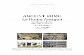 ANCIENT ROME La Roma Ant · PDF fileANCIENT ROME La Roma Antigua ... Use the substitution table. 4 a) ... Put these past tense verbs into the present form. Past simple Present tense