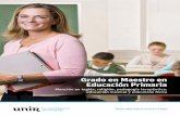 Grado en Maestro en Educación Primariastatic.unir.net/educacion/grado-maestro-primaria/G... ·  · 2018-01-18El único grado que te prepara para ser maestro bilingüe. ... estudios