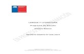 LENGUA Y LITERATURA Programa de Estudio Octavo · PDF fileUnidad de Currículum y Evaluación Programa de Estudio de Lengua y Literatura ‬ Octavo Básico Propuesta aprobada por el