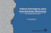 Valores Extranjeros para Inversionistas Mexicanos - db.com · PDF fileValores Extranjeros para Inversionistas Mexicanos a través del Sistema Internacional de Cotizaciones (SIC) de