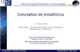 Conceptos de estadística - Inicio -  · PDF fileH. Alvarez Pol – Conceptos de estadística TEA (licenciatura) – TEIV (grado)3