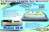 La mas Completa y Equipada Del Mercado - Iniciobasculasmetrology.com.mx/images/pdf2/Caja-Registradora-CR-M.pdf · Puede programar para cada memroria - Precio - Impuesto - Costo ...