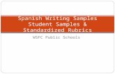 French Writing Samples - Winston-Salem/Forsyth County …€¦ · PPT file · Web view · 2010-06-29TaCande Yo soy de winston ... 2½ 3 3½ 4 Try your hand at the rubric. TaCande
