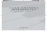 CICLO GRANDES INTÉRPRETES - Fundacion Scherzo esta vigesimosegunda edición, al igual que en años anteriores, el ciclo de ... Seis estudios canónicos para piano de pedal op. 56