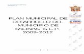 PLAN MUNICIPAL DE DESARROLLO DEL MUNICIPIO DE SALINAS…cefimslp.gob.mx/documentos/PMD/2010_2012/Salinas.pdf · H. Ayuntamiento 2009-2012 Salinas, S.L.P. 6 1.2 MENSAJE DE LA PRESIDENTA