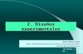 [PPT]Presentación de PowerPoint - Universitat de Barcelona - … · Web view2. Diseños experimentales Roser Bono Cabré Dpto. de Metodología de las Ciencias del Comportamiento