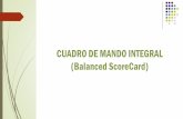CUADRO DE MANDO INTEGRAL (Balanced ScoreCard) · (Balanced ScoreCard) Para Norton y Kaplan el Cuadro de Mando Integral complementa los indicadores de ... En el caso de un automóvil
