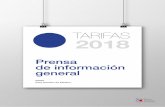 TARIFAS 2018presentaciones.grupozeta.es/Tarifas/TarifasPrensaInformacion_ZGM... · Tarifa ZGM, la agrupación de diarios que ofrece alta rentabilidad en tu planificación, es imprescindible
