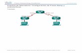 Práctica de laboratorio: Configuración de Frame Relay y ...ies-sabadell.cat/cisco/cisco/cisco-connecting-networks/course/files... · Según el modelo y la versión de IOS de Cisco,