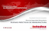 Área de Seguridad Alimentaria BUENAS PRÁCTICAS DE MANUFACTURAintedya.com/productos/seguridad alimentaria/BPM/PIC_BPM.pdf · ISO 9001 - Sistemas de Gestión de la Calidad ISO 9001.