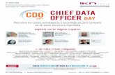 Inspírate con los mejores Expertos - Chief Data Officer ... · • La importancia de la estrategia Top-Down y del empoderamiento del CDO ... • Autoservicio & Caos vs Gobierno ...