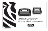 Zebra Serie QLn Impresora móvil Guía del usuario ·  · 2017-06-05Especificaciones y mandos ZPL de fuentes y códigos de barra..... 58 Puertos de comunicaciones ..... 59 Especificaciones