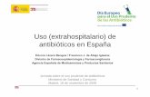 Uso (extrahospitalario) de antibióticos en España * 365 * Pobl Env: Envases ... amoxicilina con ácido clavulánico, seguido de amoxicilina, azitromicina, ... (875 mg y 1000 mg de