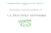 FEDERACIÓN ANDALUZA DE JUDO Y D - fanjyda.com · federaciÓn andaluza de judo y deportes asociados 5 federacion andaluza de judo y deportes asociados boletín informativo nº 4 (04/04/06