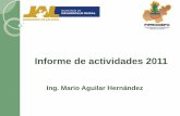 Informe de actividades 2011 - Bienvenidotransparencia.info.jalisco.gob.mx/sites/default/files/2011 INFORME... · agregado a la madera ... Conclusión del muestreo de la población
