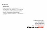 manual del usuario ENDURO 200 - betamotor.com.ar TR 2.0.pdf · MOTARD 200 BETAMOTOR ARGENTINA S.A. ... caja de 5 velocidades. 10 ... No acelerar más del 75% y realizar los cambios