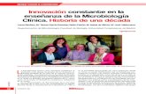Innovación constante en la enseñanza de la Microbiología ... · JUN 2015 44 NÚMERO 59 DOCENCIA Y DIFUSIÓN DE LA MICROBIOLOGÍA • Desarrollo de metodologías para el aprendizaje
