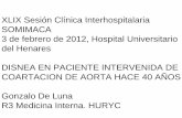 XLIX Sesión Clínica Interhospitalaria SOMIMACA 3 de ... · En el estudio inicial de la paciente, destaca: 1) Crisis hipertensiva con cifras de TAS 180-200 (valores similares en