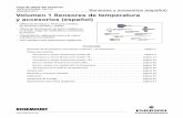 Volumen 1 Sensores de temperatura y accesorios … Rosemount...• Oferta de termopar y RTD para modelos de sensores sencillos y dobles • Oferta de Termopozos de barra metálica