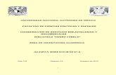 ALERTA BIBLIOGRÁFICA - UNAM · PDF fileFACULTAD DE CIENCIAS POLÍTICAS Y SOCIALES ... Matemáticas aplicadas para administración, economía y ciencias sociales,