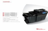 Impresora multifuncional en color Hasta 75 ppm Copiar ...soluciones.toshiba.com/media/downloads/products/5506AC...En color/escala de grises: JPEG (alta, media, baja) Especificaciones