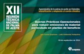 Buenas Prácticas Operacionales para reducir … Prácticas Operacionales para reducir emisiones de material particulado en plantas de beneficio Juan Carlos Espinosa – Líder Ambiental