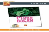 LIBRO + CD - play-music.com · Nuestro libro le brinda las trascripciones en solfeo y cifra de 42 falsetas de Pedro Bacán para esos seis palos. ... PDF + MP3 Este método ...