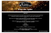 Menú fin de año - Casa Carmencasacarmenrestaurant.com/pdf/fin_de_anio-60.pdf · Suprema de salmón, salsa agridulce oriental de tamarindo y sésamo con verduritas de temporada salteadas