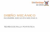DISEÑO MECÁNICO INGENIERÍA EJECUCIÓN …mecanica-usach.mine.nu/media/uploads/L04_FallasFatiga_1.pdf · Se utilizan tres enfoques principales del diseño y el análisis, para predecir